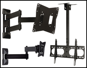 Brackets for Flat Screen TVs & Monitors
