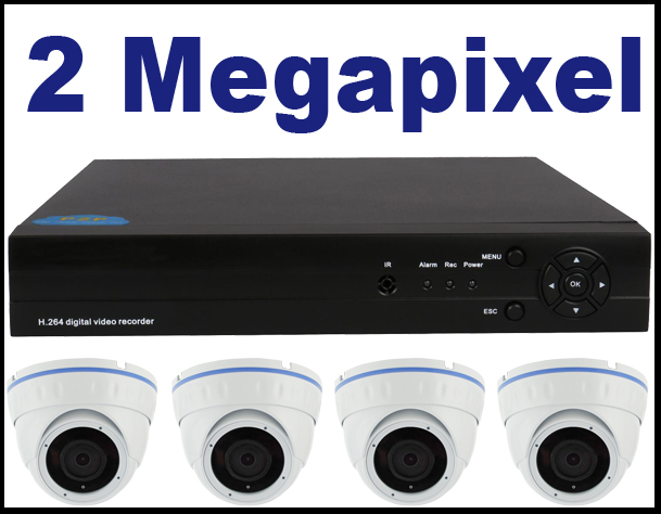 2MP CCTV Systems - Full High Definition