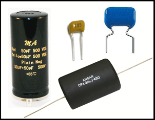 Capacitors and Accessories