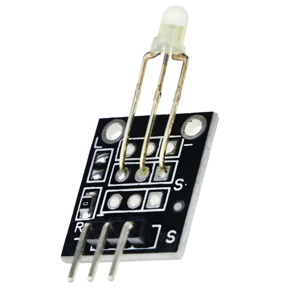 Bi-colour Red/Green 3mm LED module for Arduino KY-029 ...